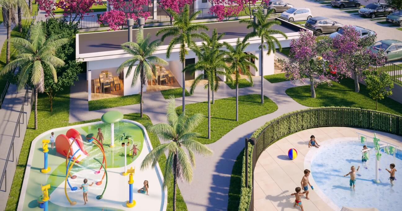 Complexo Aquático com Aquaplay